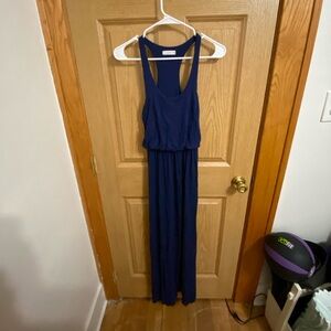 Blue maxi dress